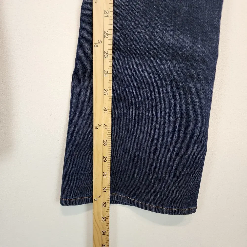 Lucky Brand Womens Sofia Bootcut Jeans Size 4 27x32 Dark Wash Mid Rise Cowgirl
